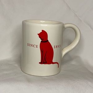 Babingtons Vintage Cute Red Kitty Cat Mug